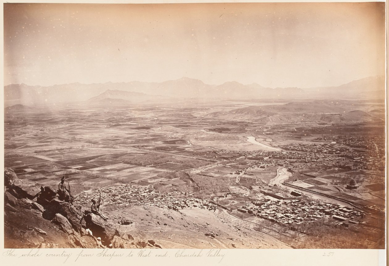  A arte do fotógrafo , Afeganistão, 1880 de John Burke