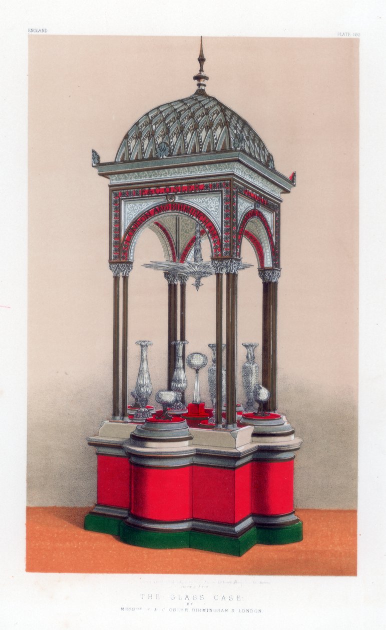 A caixa de vidro, do século XIX. de John Burley Waring