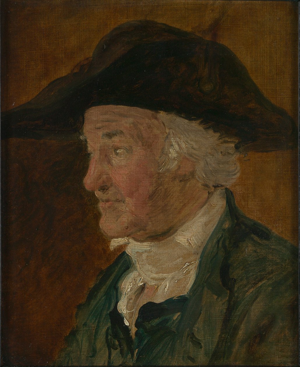 Samuel Wilkes, "Comodoro", reformado de Greenwich, c.1832 (pintura) de John Burnet