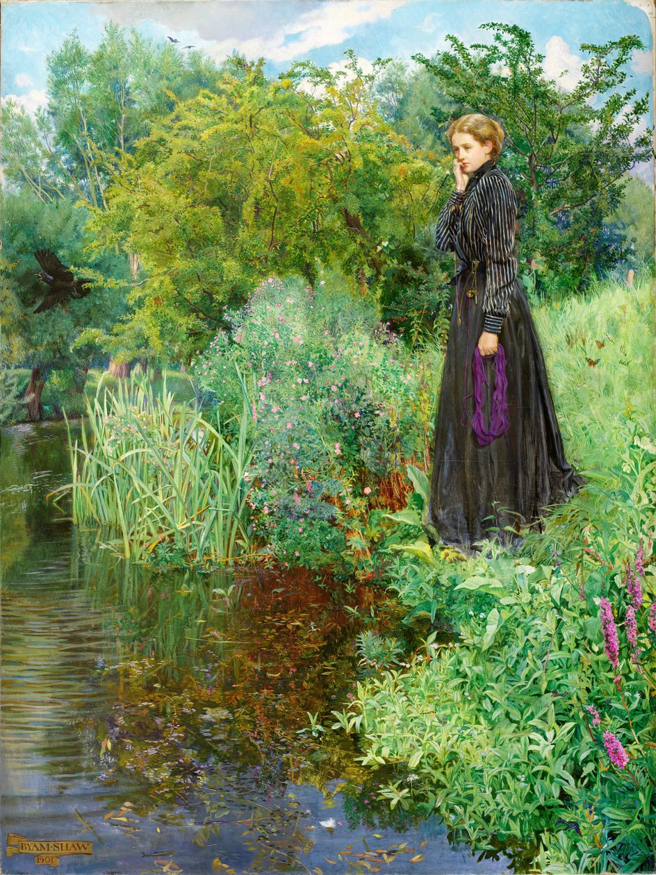 Guerra dos Bôeres, 1900 - "No verão passado, as coisas eram mais verdes", 1901 de John Byam Liston Shaw