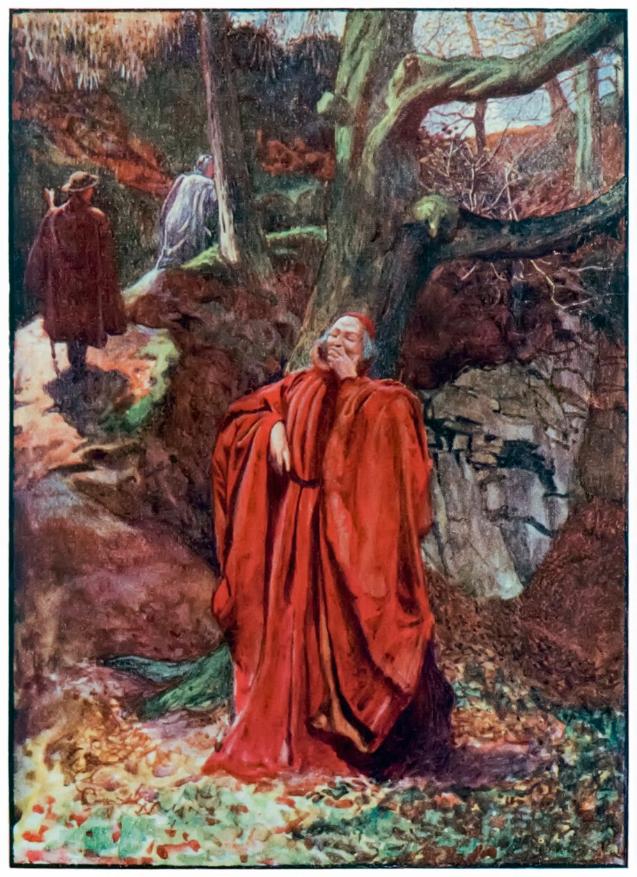 "Cristãos e esperançosos deixam o ateísta rindo" do "progresso do peregrino deste mundo, àquele que está vindo" por John Bunyan de John Byam Liston Shaw