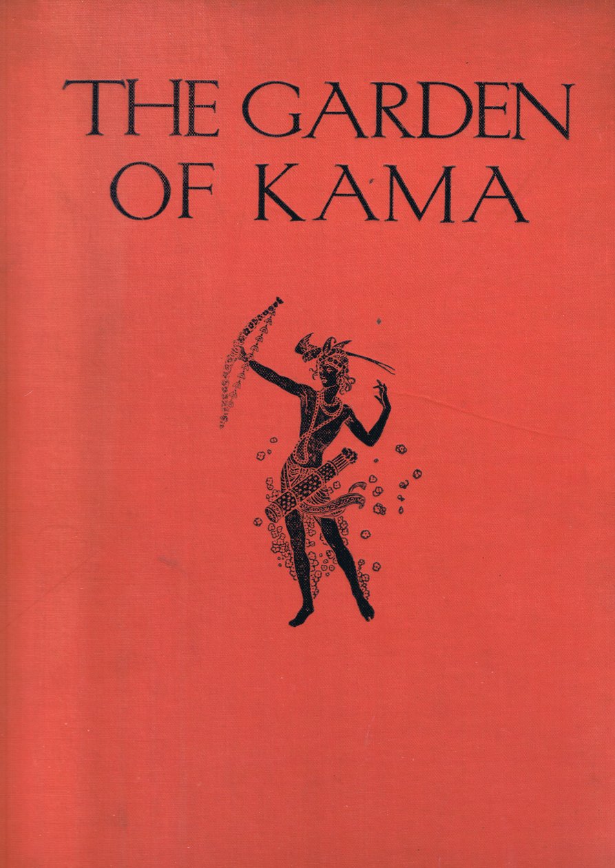 Capa, ilustração do The Garden of Kama (e outras letras da Índia), 1920 de John Byam Liston Shaw