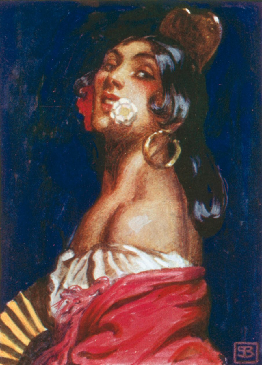 George Bizet, Carmen (litografia a cores) de John Byam Liston Shaw