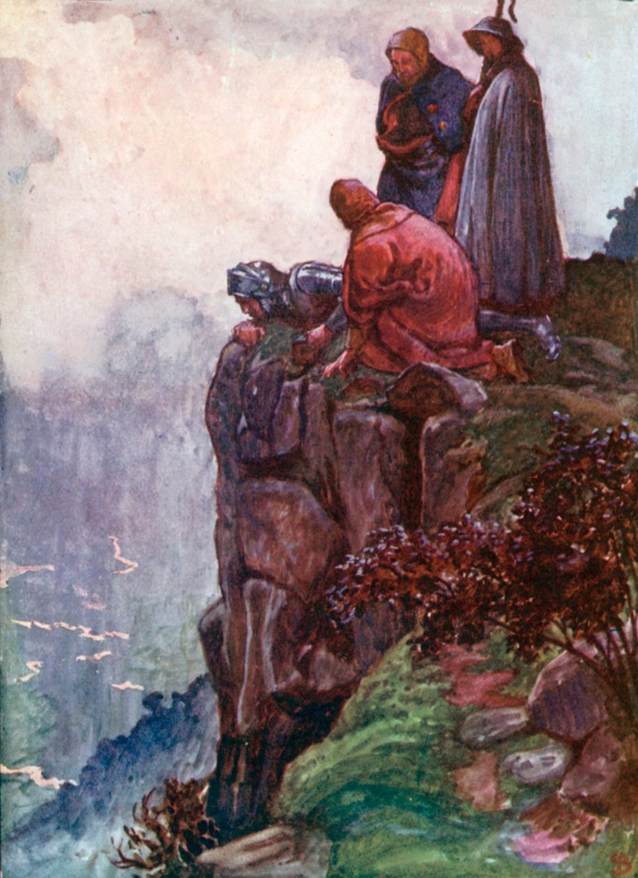 Hill Error (litografia a cores) de John Byam Liston Shaw