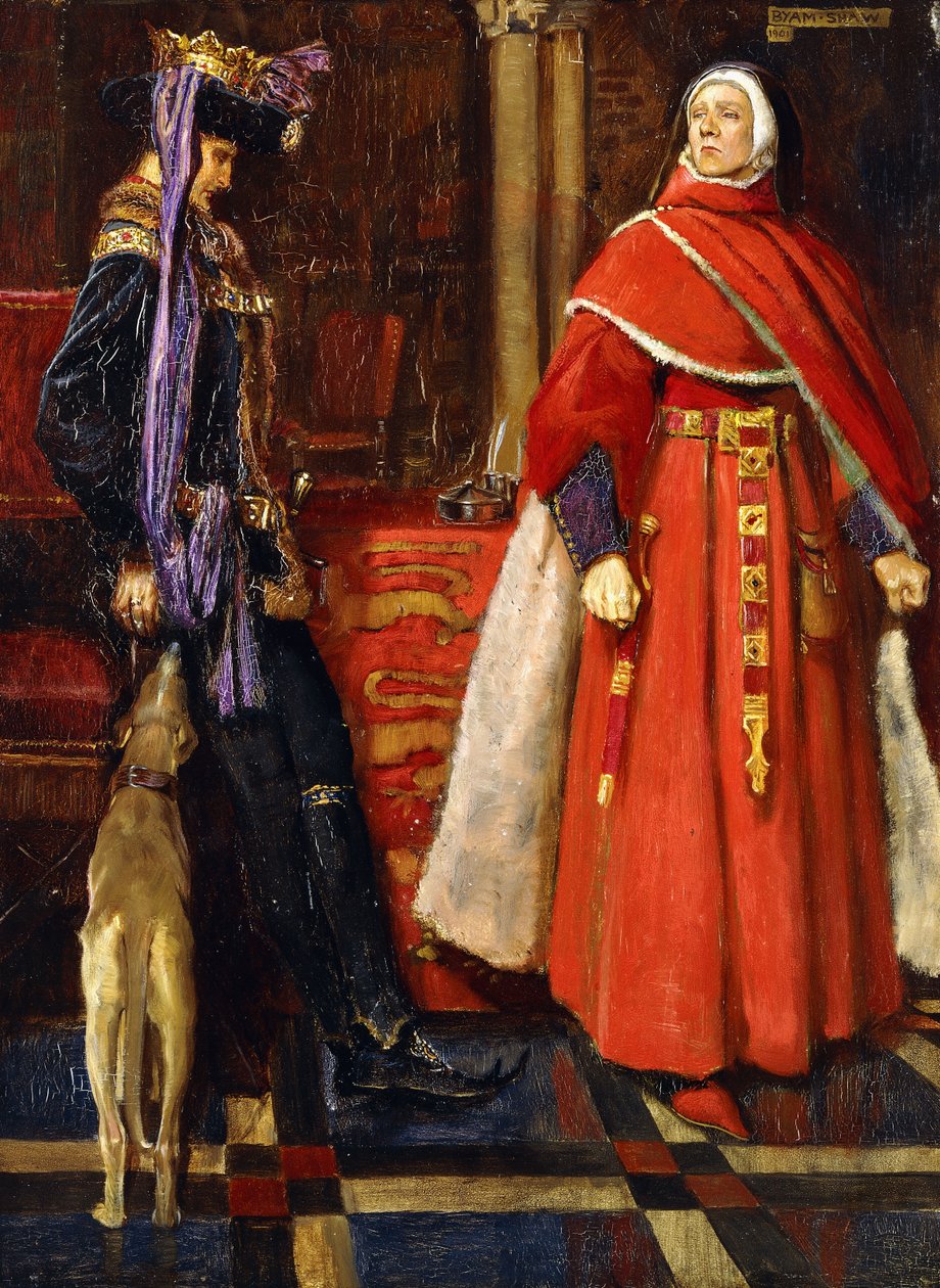 É melhor ouvir a repreensão dos sábios do que um homem ouvir a canção dos tolos, 1901 de John Byam Liston Shaw