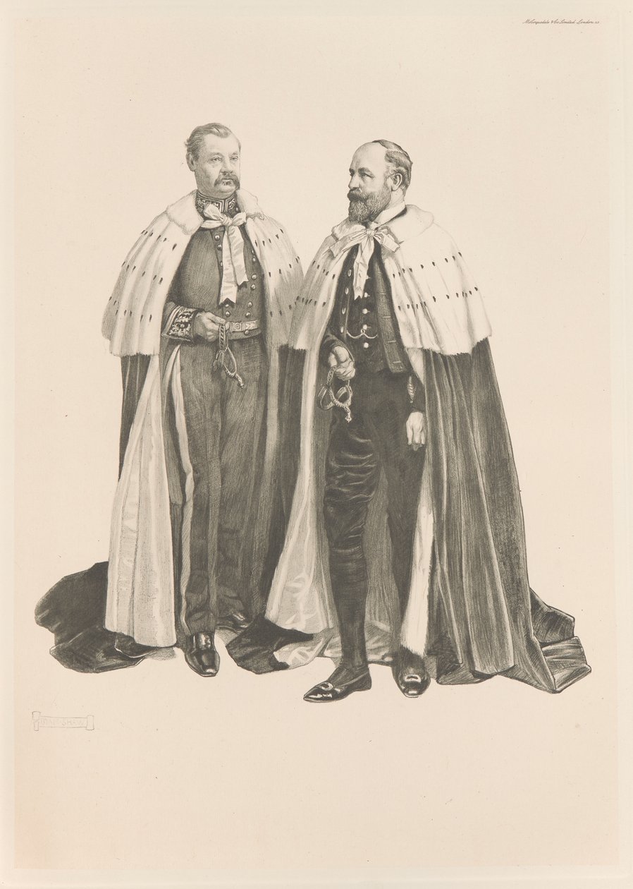 Coroação do Rei Eduardo VII de John Byam Liston Shaw