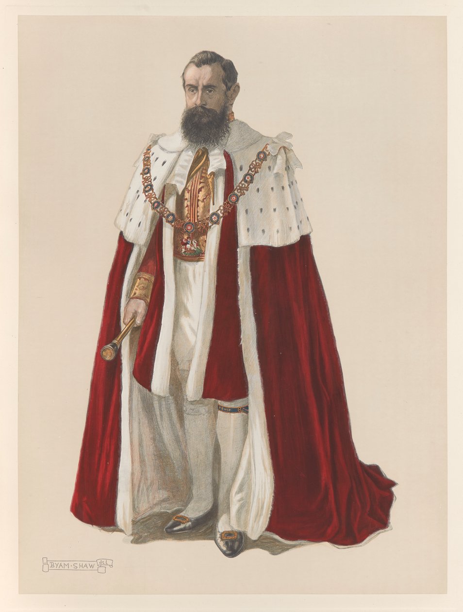 Coroação do Rei Eduardo VII de John Byam Liston Shaw