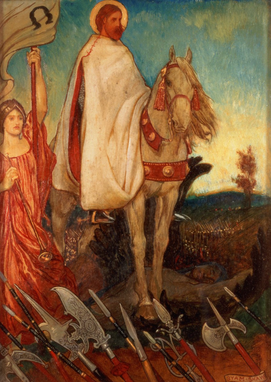 Caminho para o Calvário (painel) de John Byam Liston Shaw