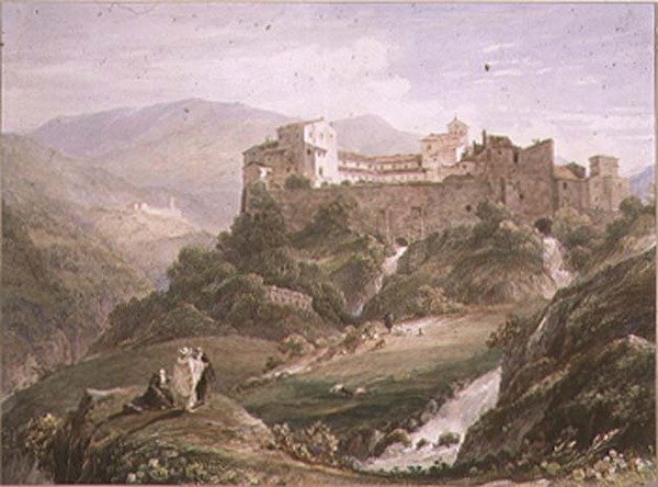 Paisagem Italiana, com Mosteiro de John Byrne