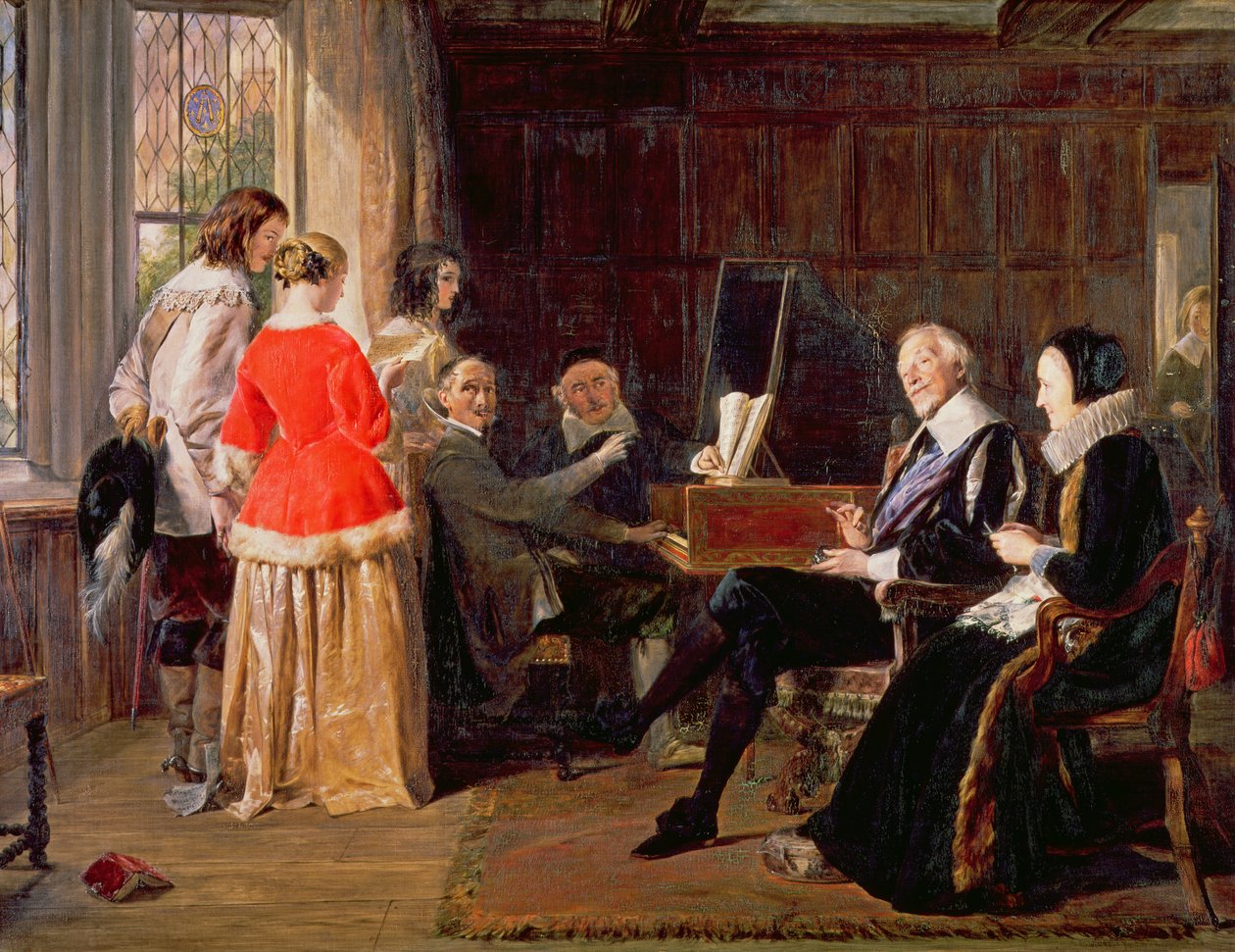 Um Madrigal de John Callcott Horsley
