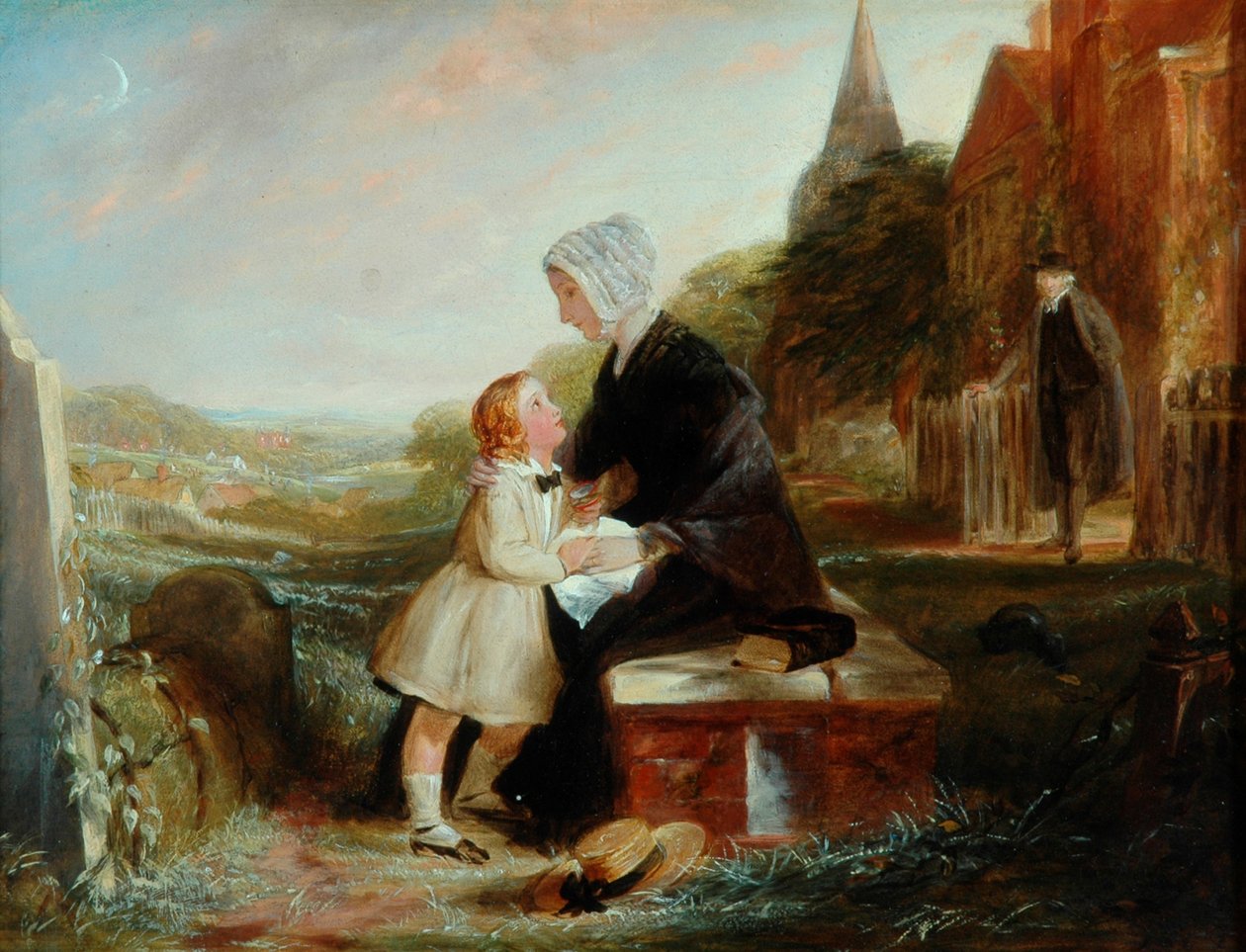 Sua sepultura dos pais de John Callcott Horsley
