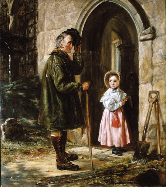 O Contraste: A Juventude e a Idade de John Callcott Horsley