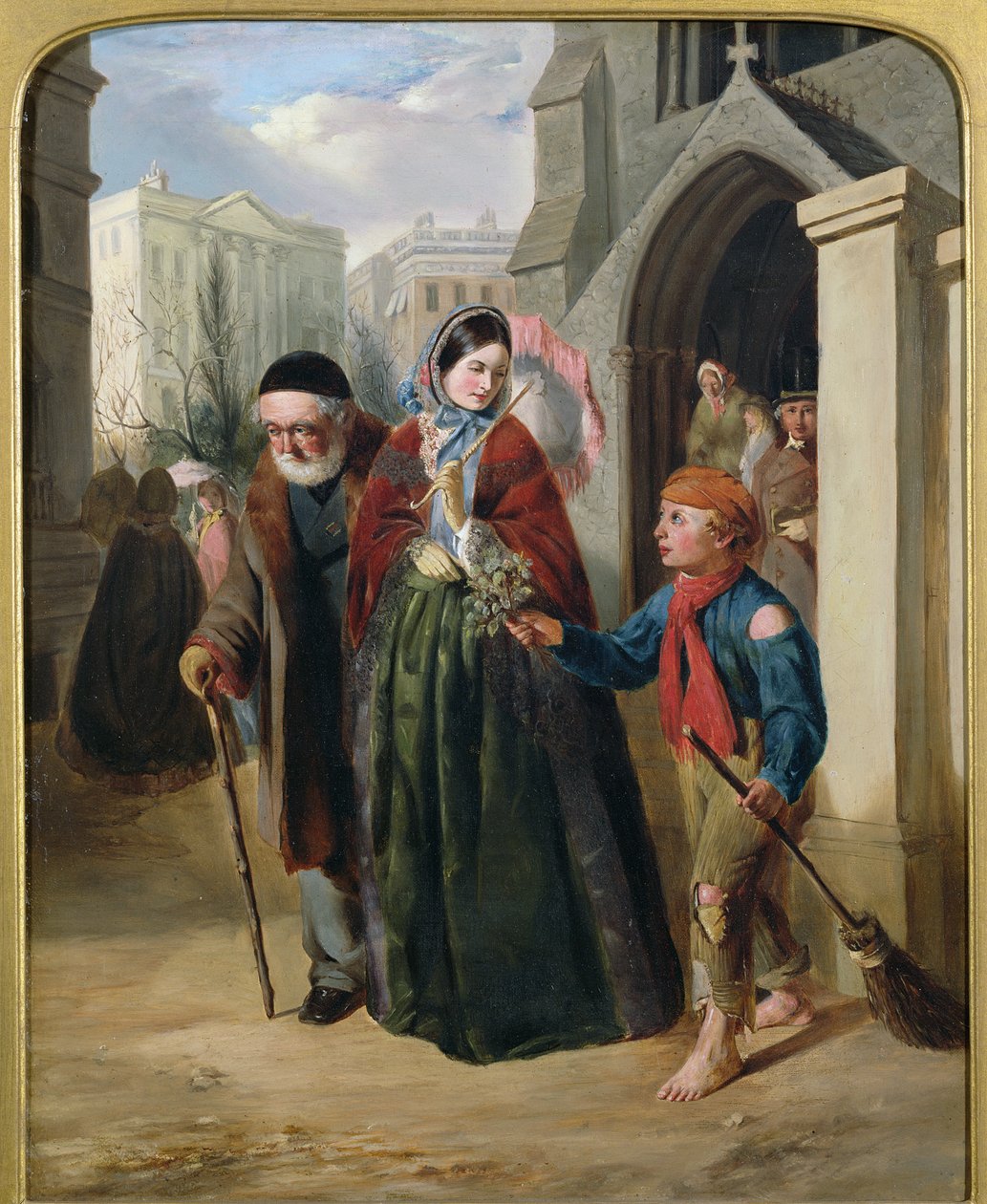 A vassoura de cruzamento de John Callcott Horsley