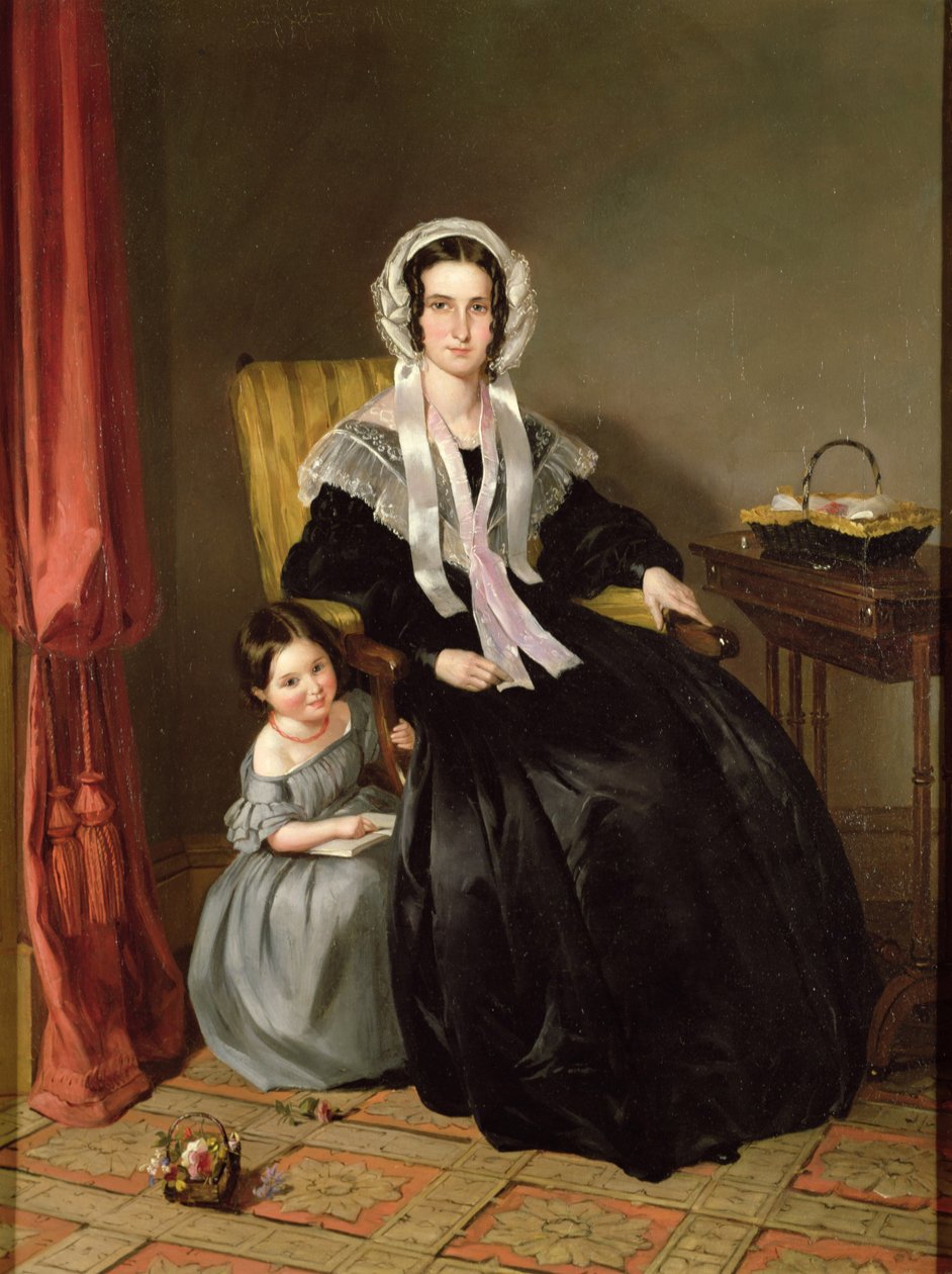 A lição de leitura de John Callcott Horsley