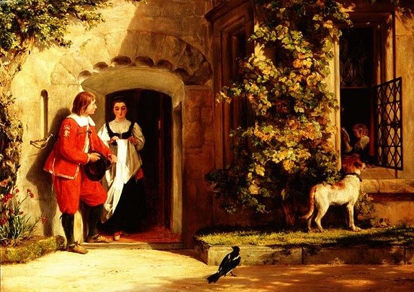 À espera de uma resposta de John Callcott Horsley