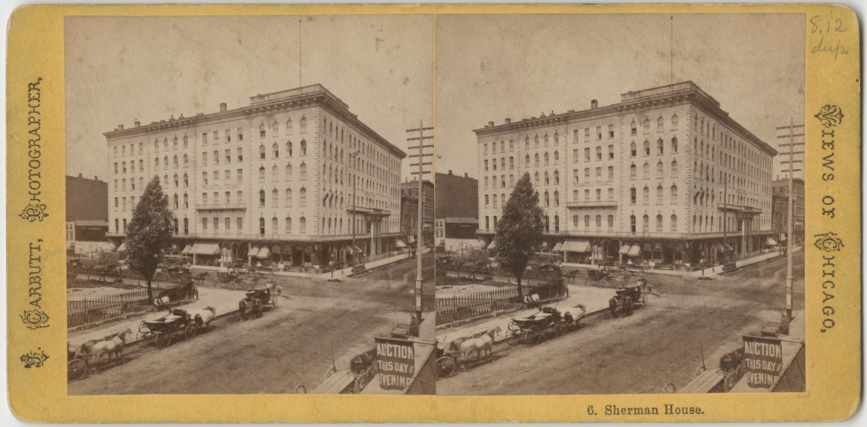Casa Sherman, c.1865 de John Carbutt