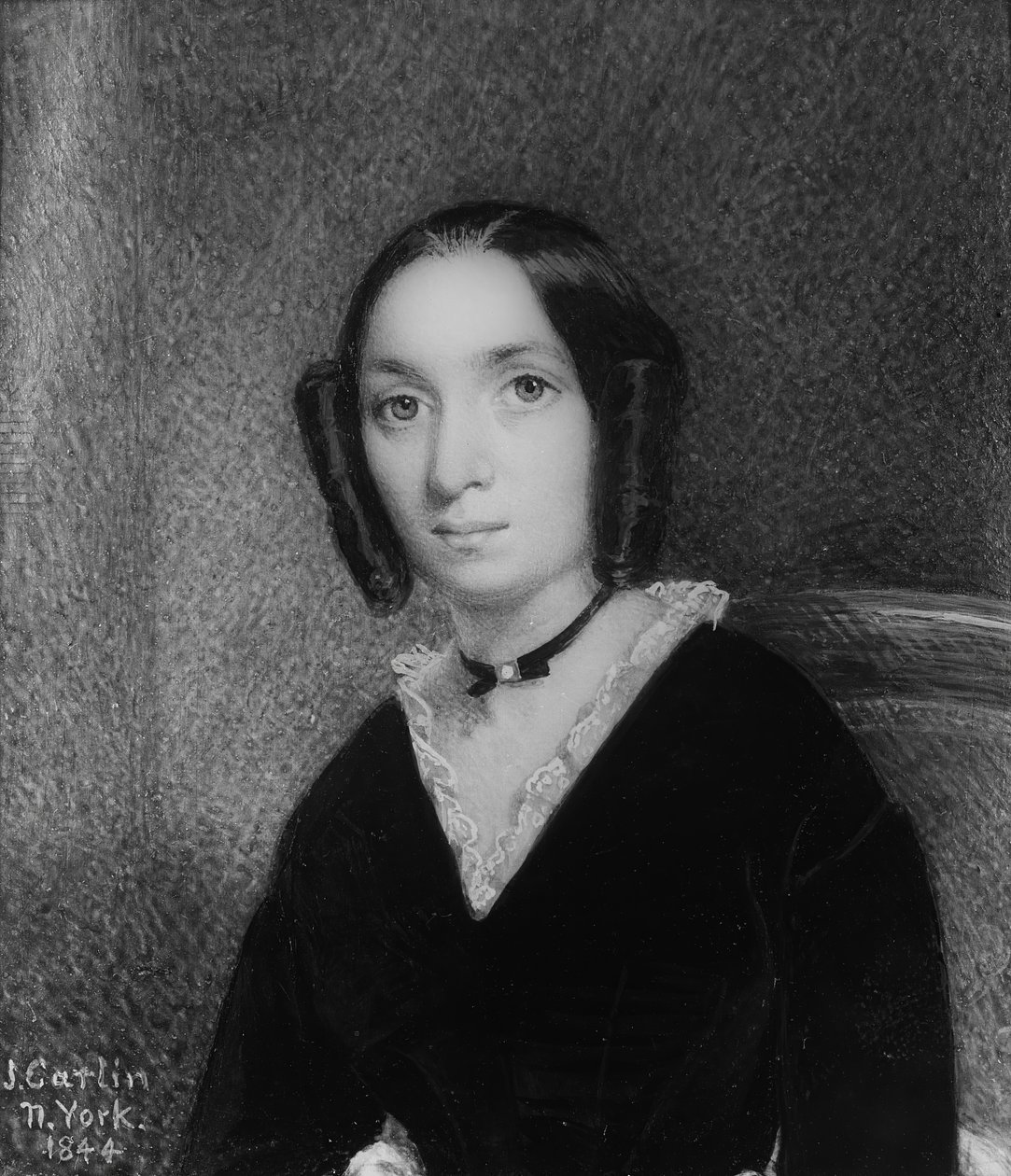 Retrato de uma senhora, 1844. de John Carlin