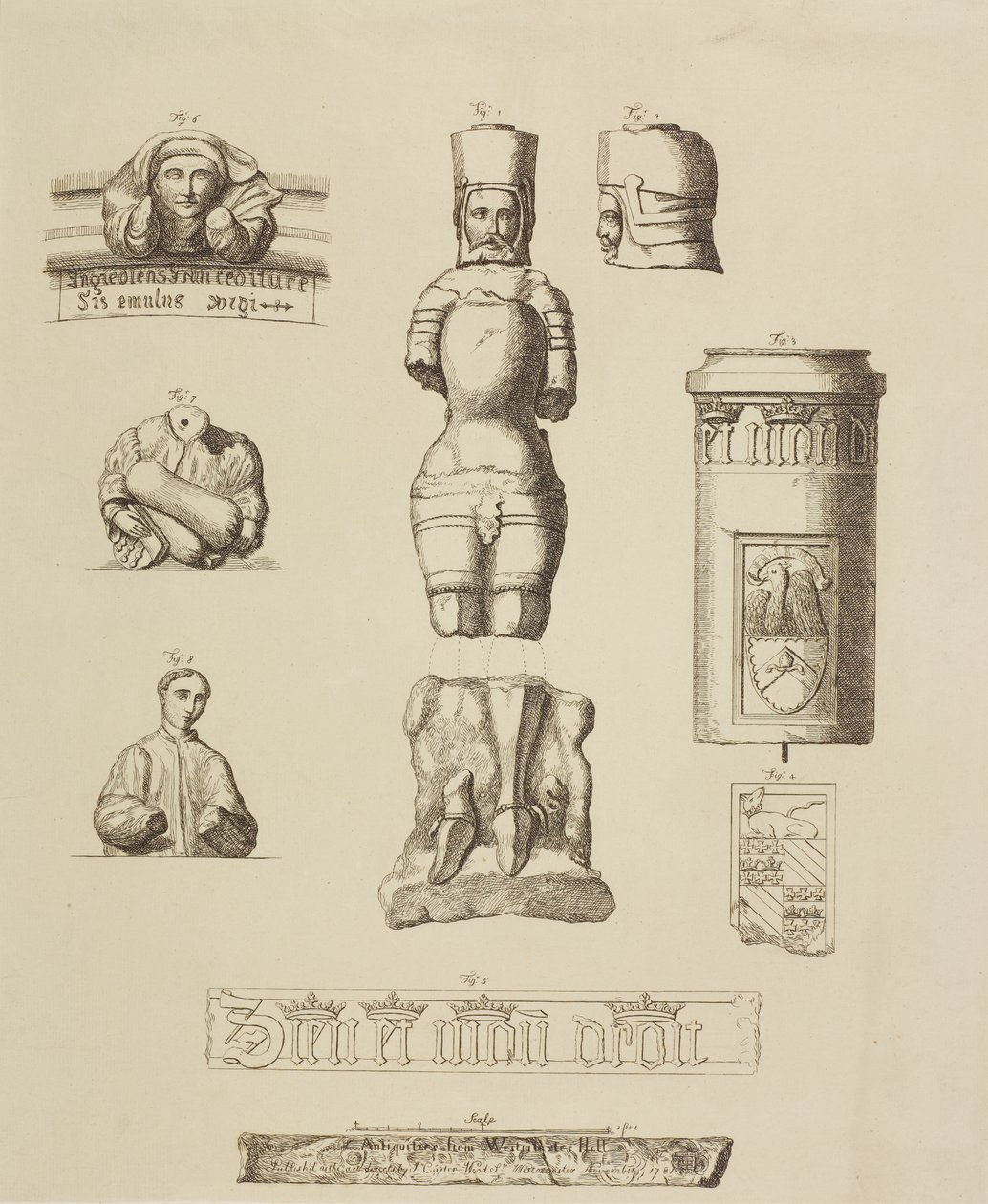 Antiguidades de Westminster Hall de John Carter
