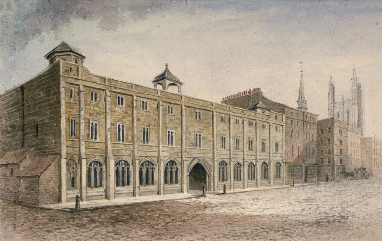 Leadenhall, cidade de Londres, 1785 de John Carter