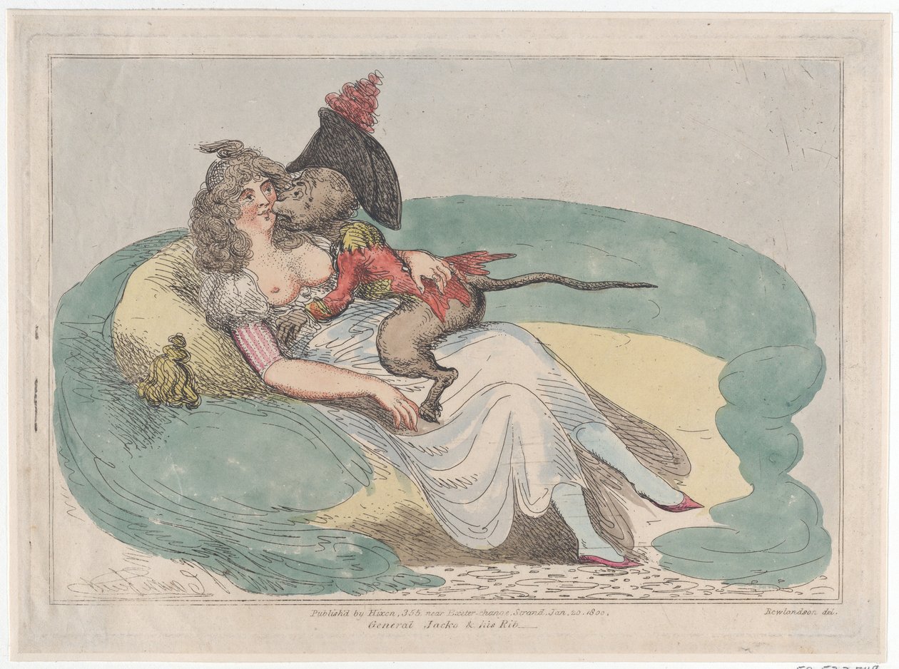 General Jacko e sua costela, 20 de janeiro de 1800. de John Cawse