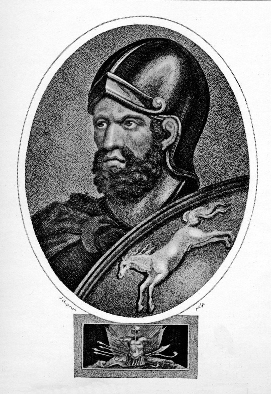 Aníbal, o general cartaginês, c1823, 1912 de John Chapman