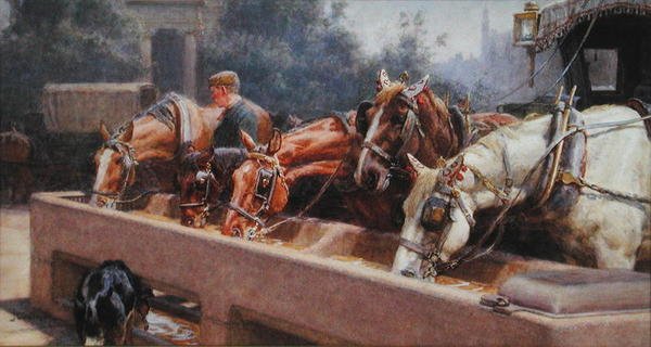 Pro Bono Publico (aguarela sobre papel) de John Charles Dollman