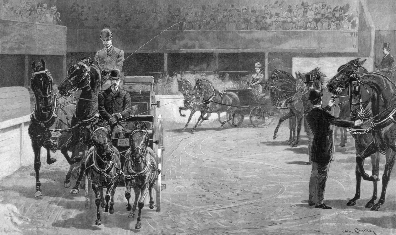 Pares, menores de 15 mãos, 1891. de John Charlton