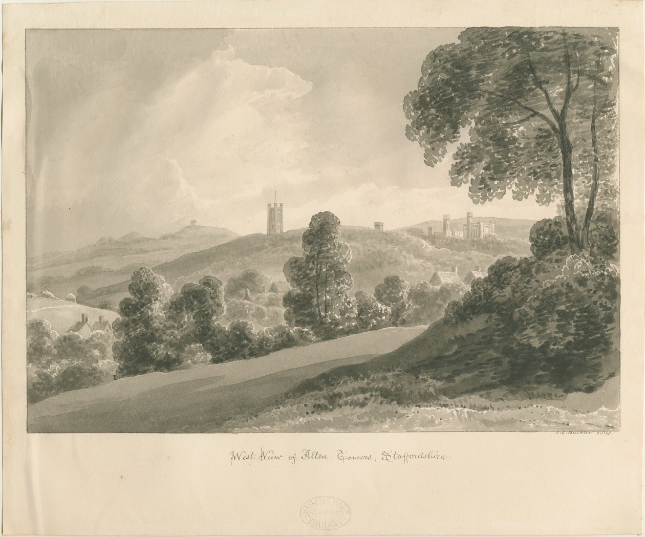 Alton "Abbey" de John Chessell Buckler