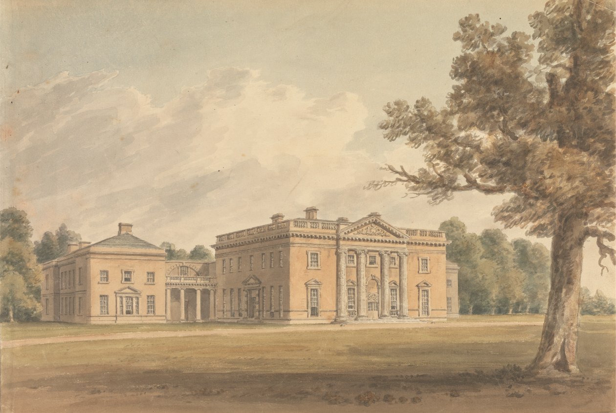Baldersby, Yorkshire de John Chessell Buckler