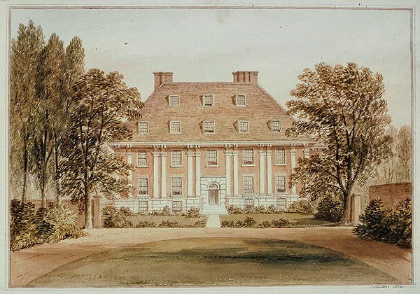 Balmes House, Middlesex de John Chessell Buckler