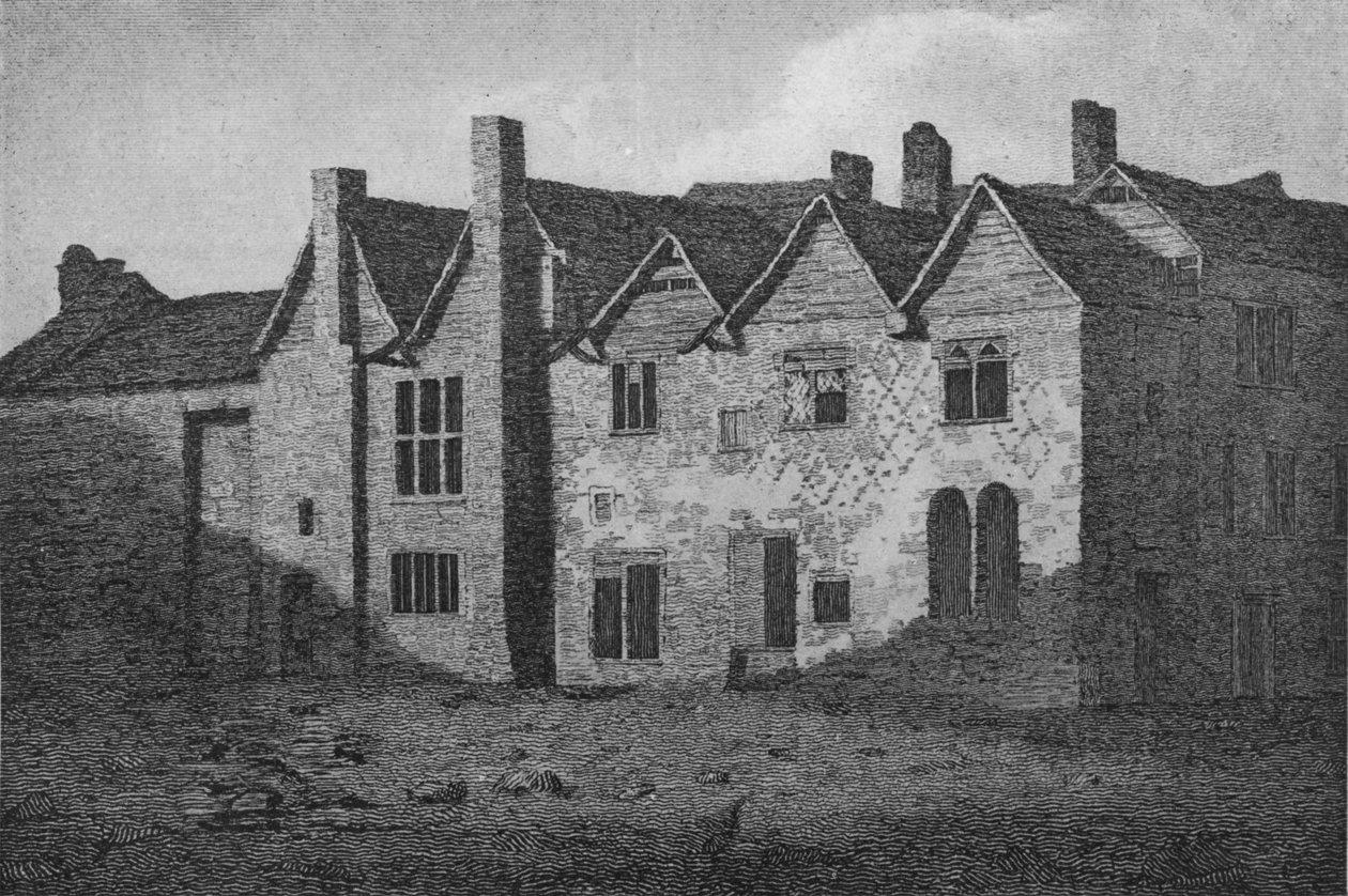 Abadia de Bermondsey, século 19 1906 de John Chessell Buckler