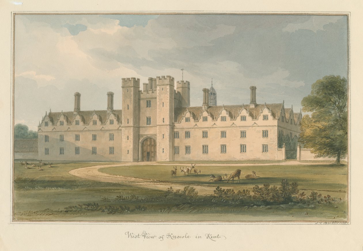 Kent - Knowle, 1811 de John Chessell Buckler