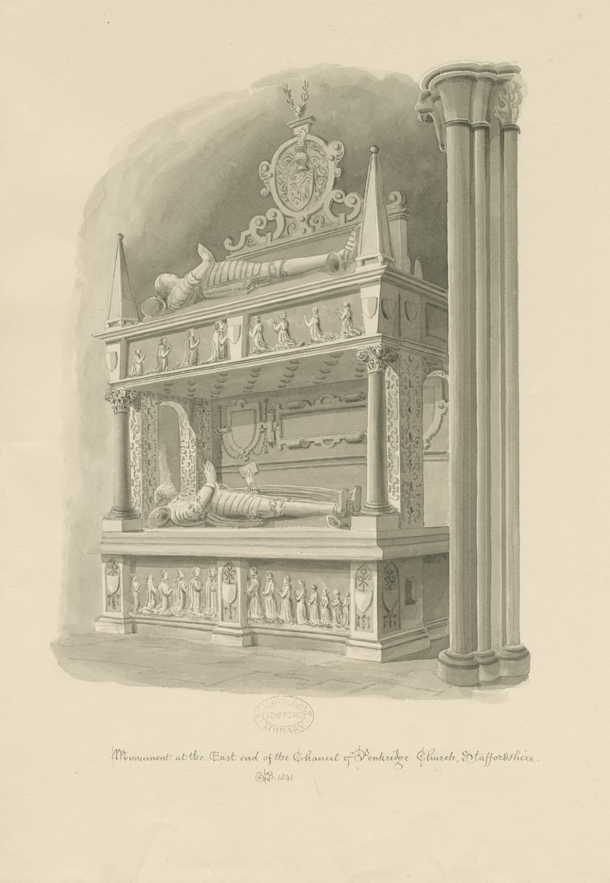 Igreja Penkridge - Túmulo 
