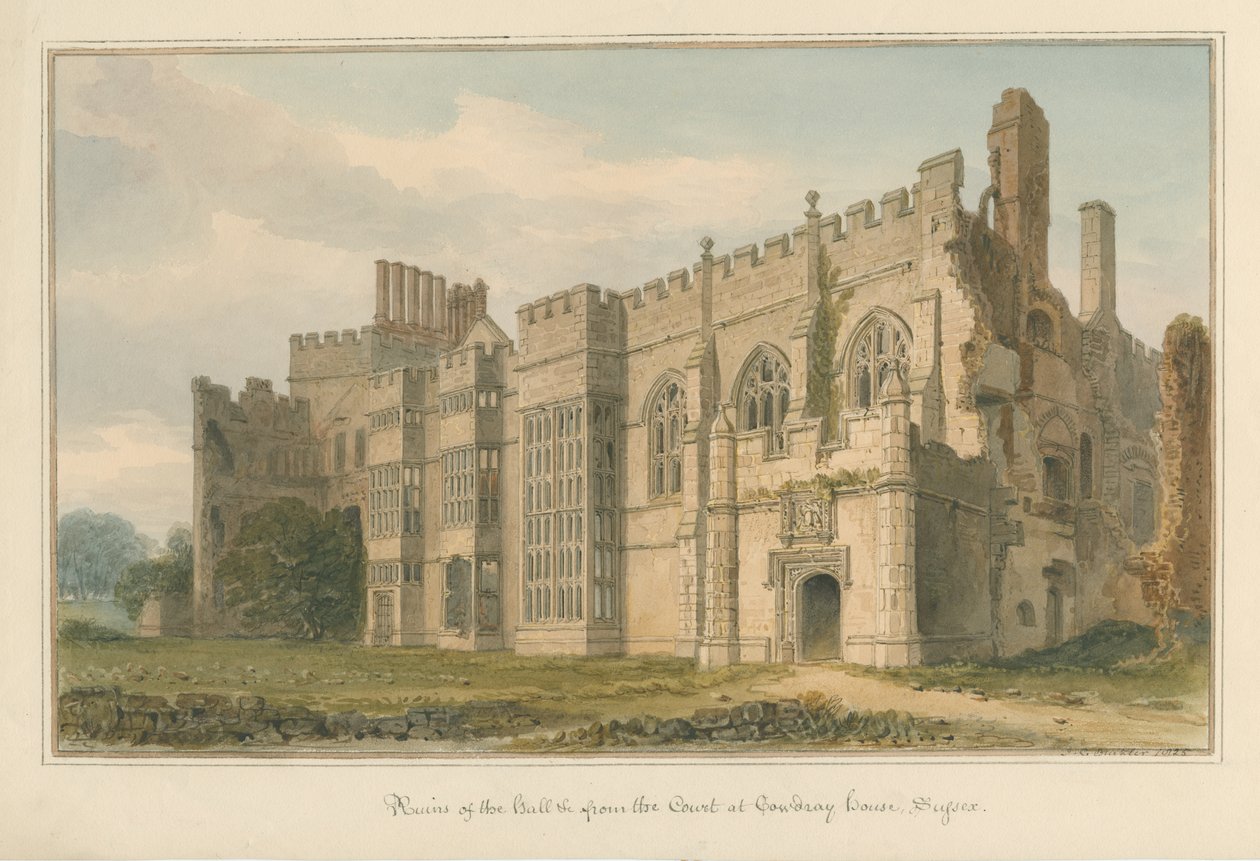 Sussex - Cowdray House de John Chessell Buckler