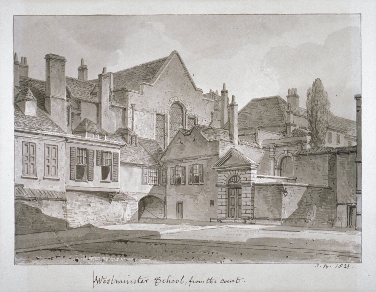 Vista da Westminster School em Little Dean