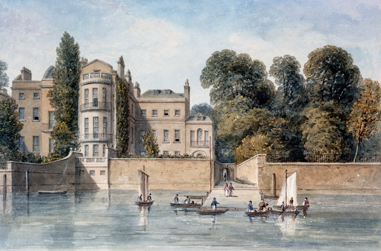 Escadas de Whitehall de John Chessell Buckler