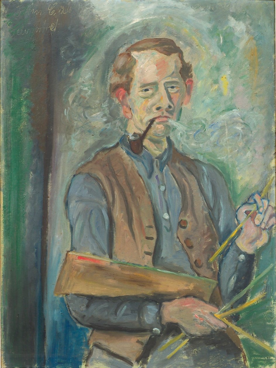 Auto-retrato de John Christensen