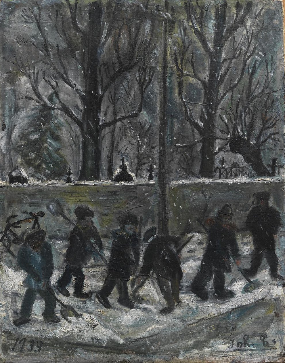 Limpeza de neve de John Christensen