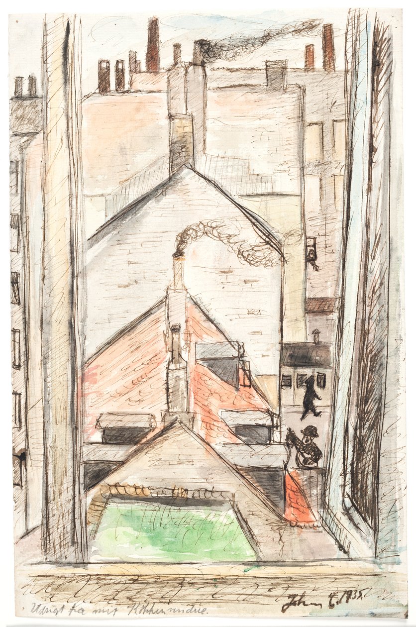 Vista da janela da minha cozinha de John Christensen