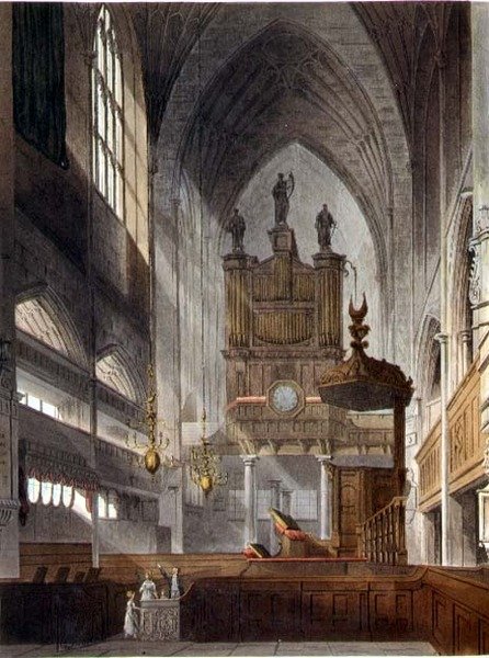 Interior da Abadia, de 