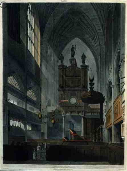 Interior da Abadia, de 