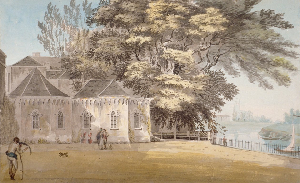 Isleworth, Middlesex, 1787 de John Claude Nattes