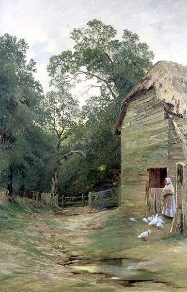 Um estaleiro agrícola Surrey de John Clayton Adams