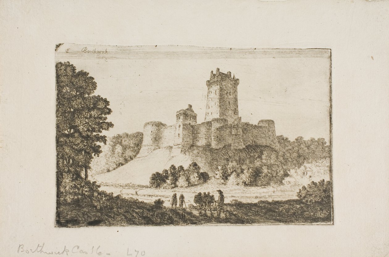 Castelo de Borthwick de John Clerk of Eldin