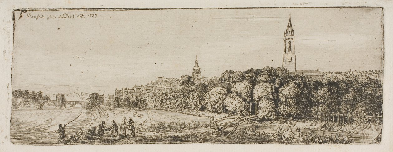 Dumfries da doca de John Clerk of Eldin