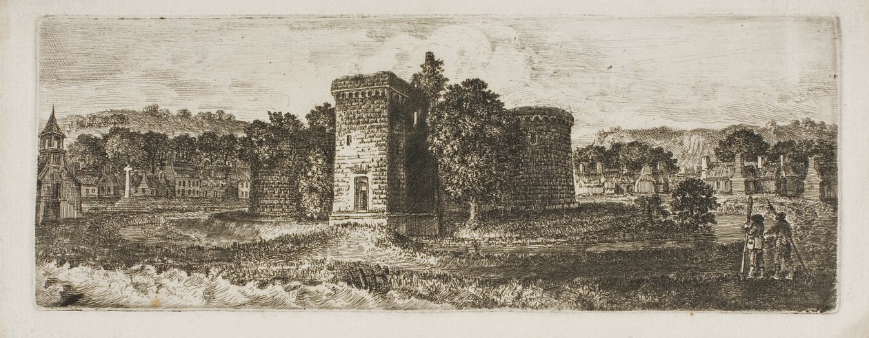 Castelo de Rothesay de John Clerk of Eldin