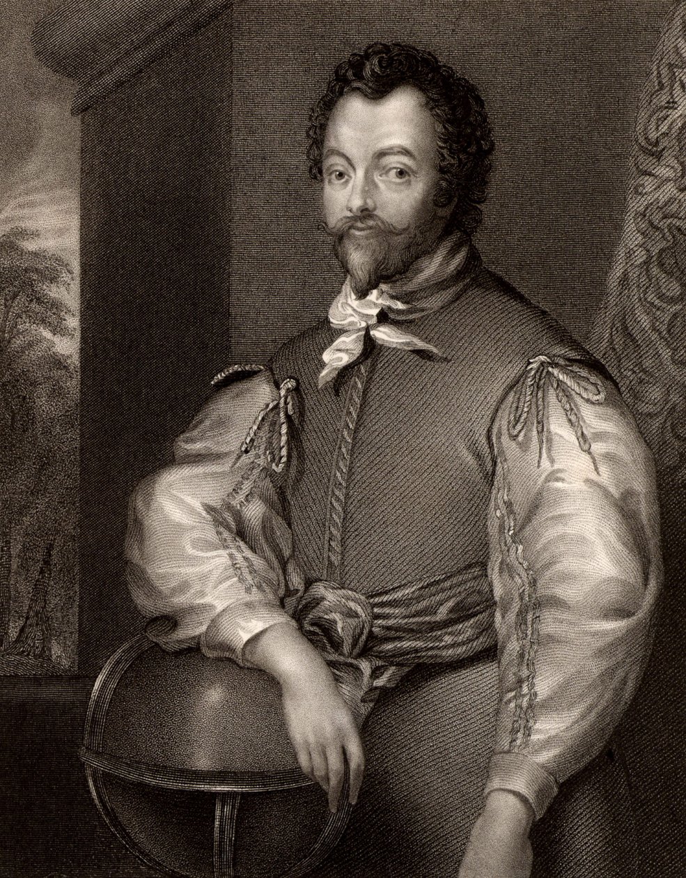 Retrato de Francis Drake de John Cochran