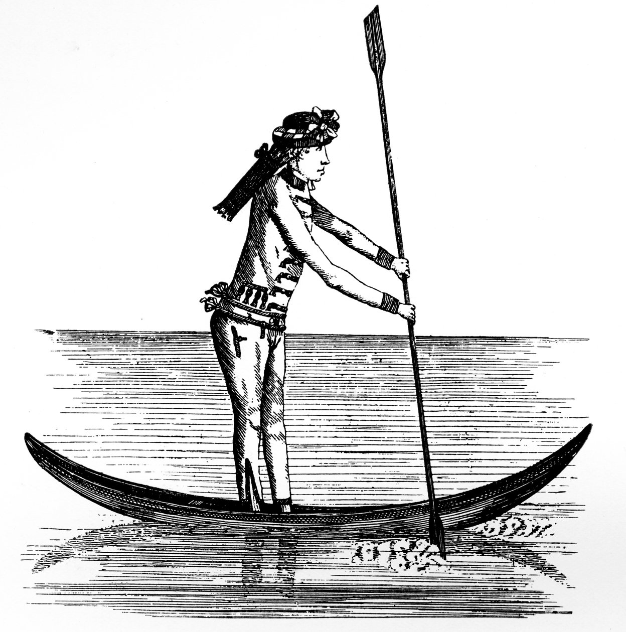 O macarrão Isis, 1772 de John Collet