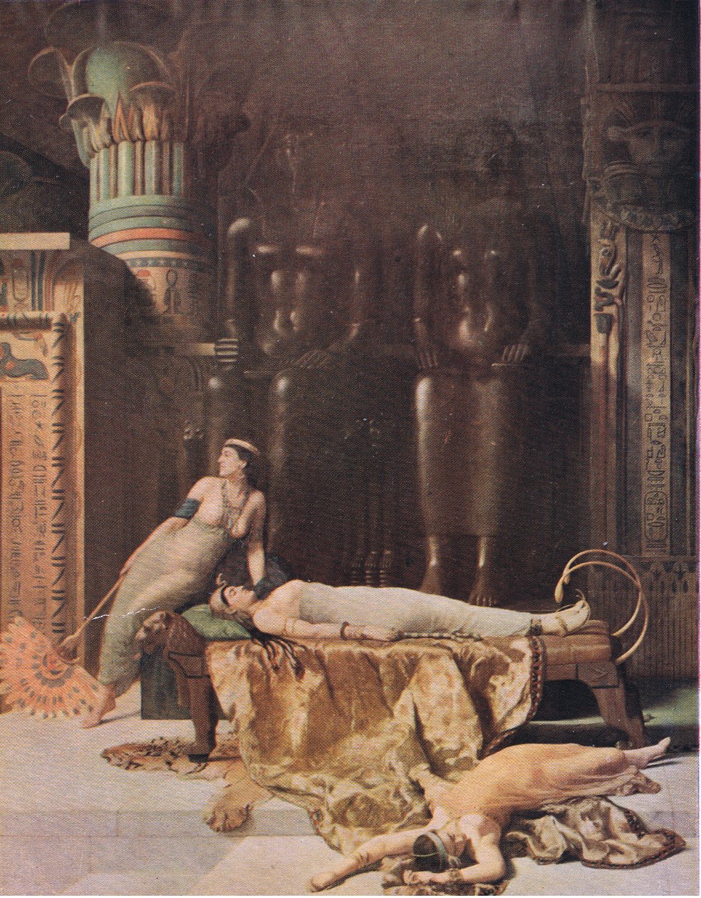 Morte de Cleópatra de John Collier