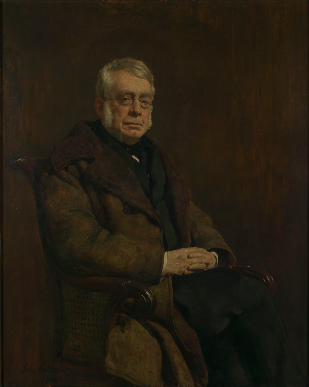 Retrato de Sir George Biddell Airy de John Collier